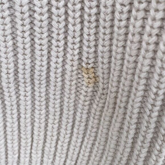 Lucky Brand Women's Light  Lace-Up Back  Sweater Size S - Picture 8 of 9